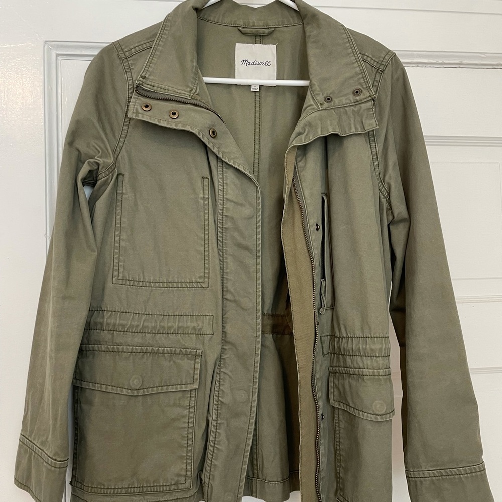 Madewell Green Utility Jacket